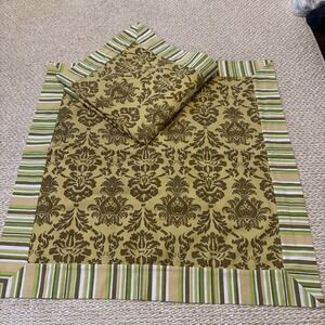 Set Of Two Arhaus Large Pillow Covers, Shams, Cases. Cotton. 25x25 Square